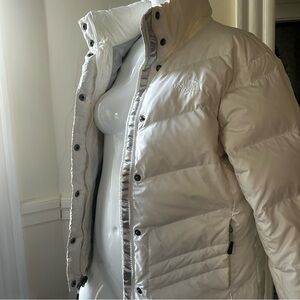 The North Face White Puffer Jacket